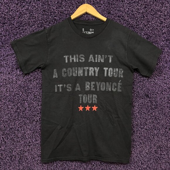 Beyoncé Cowboy Carter Not Country But Beyonce Tour T-Shirt S - Picture 2 of 4